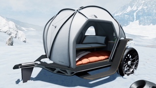 BMW Teamed With The North Face to Make a Tent With Tweels